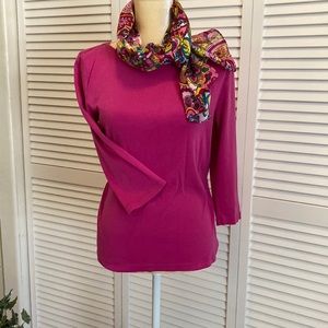 Talbots Pima cotton bateau top